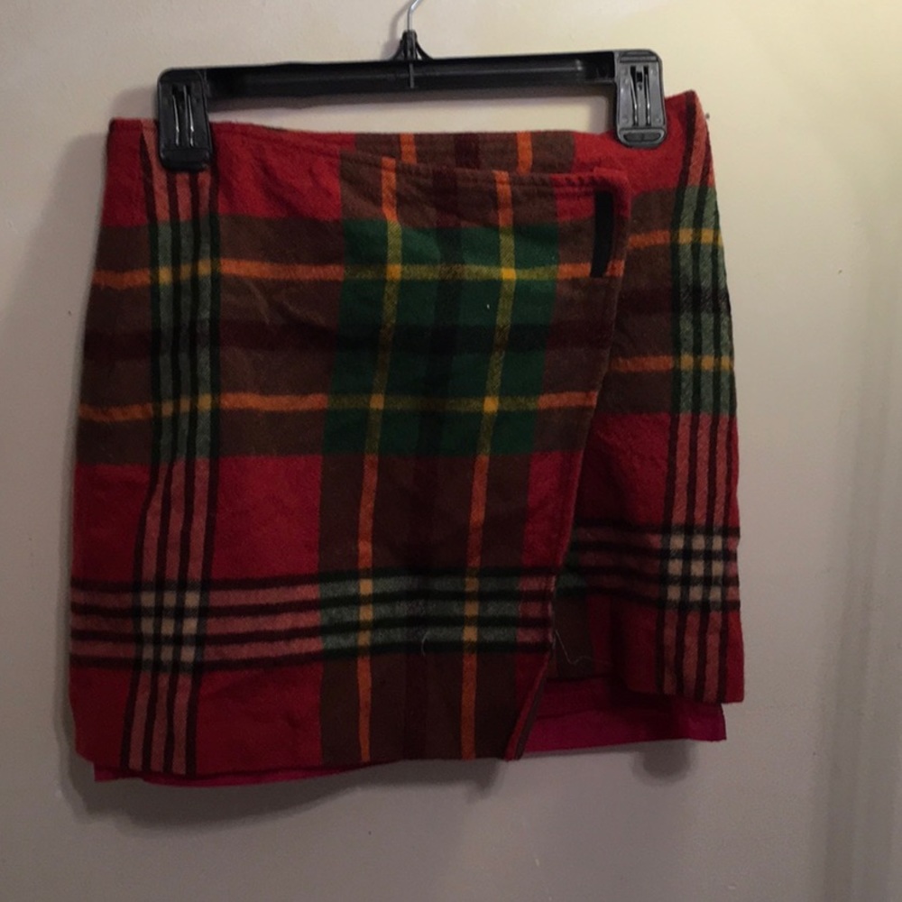 Vintage Plaid Eva Whateva Ralph Lauren Skirt XS